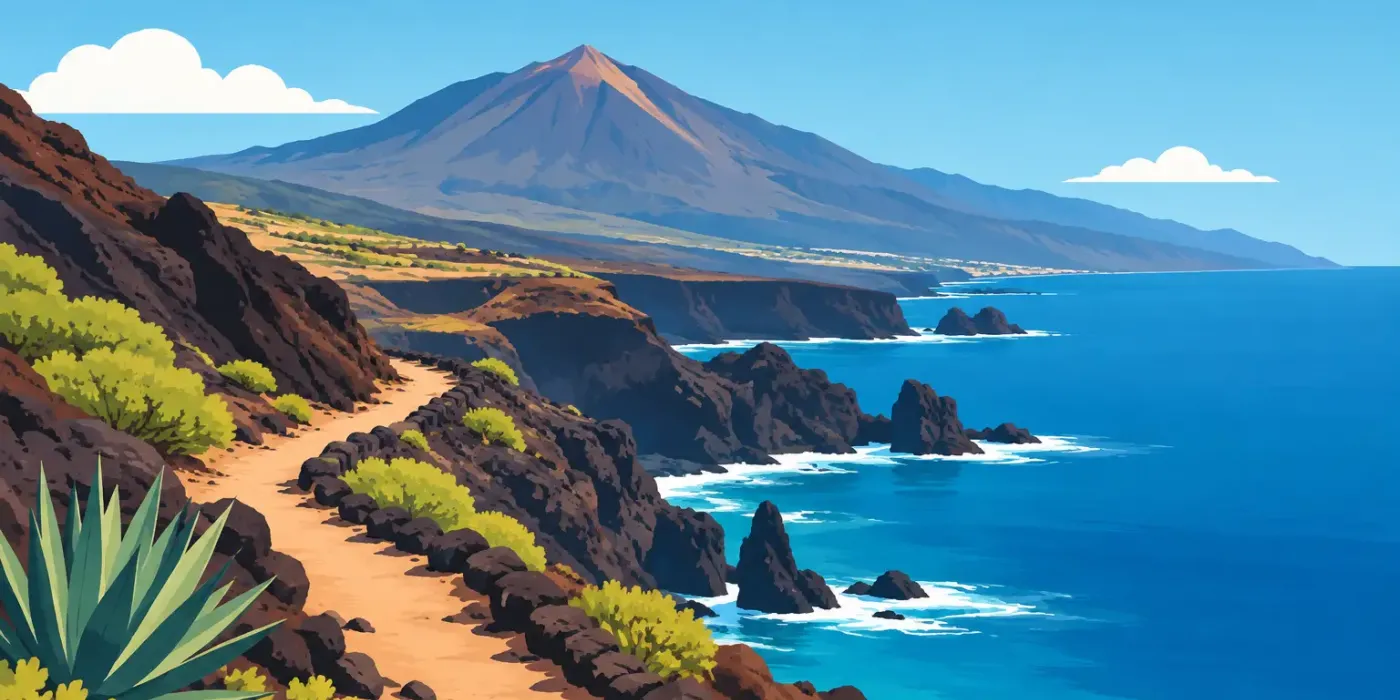 Mejores rutas costeras volcánicas de Tenerife