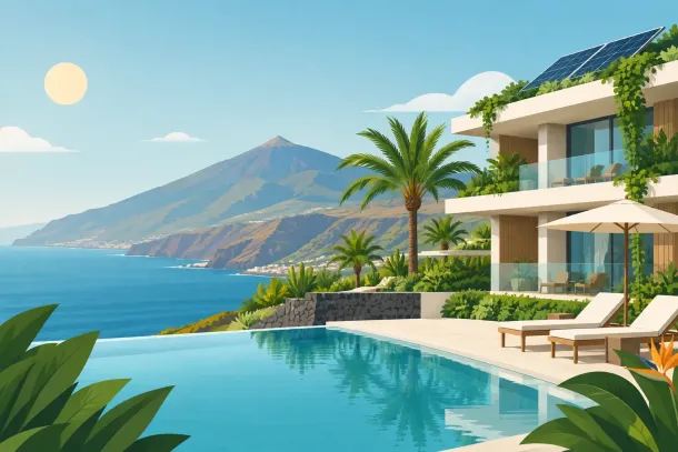 El futuro del diseño hotelero sostenible en Tenerife