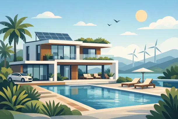 Cómo elegir una villa sostenible premium